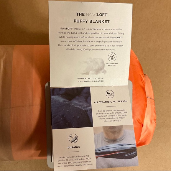 NWT Rumpl NanoLoft Puffy Blanket 1-Person (52”x75”) - Picture 6 of 10